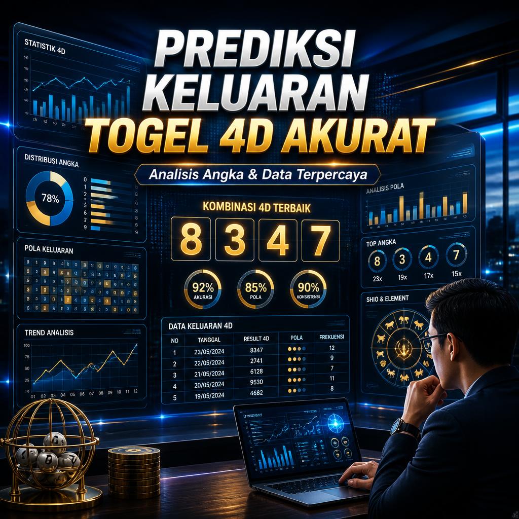 Prediksi keluaran Togel 4D